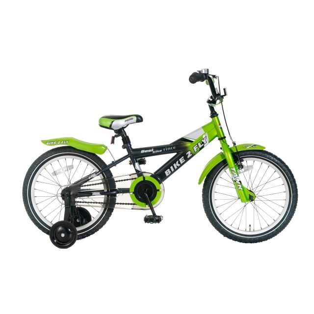 Popal Bike 2 Fly 18 inch Groen